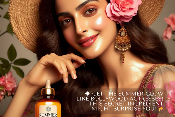 ☀️ Get the Summer Glow Like Bollywood Actresses! This Secret Ingredient Might Surprise You! ✨